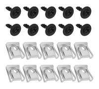 SG Store 10 Set Di Dadi A U Per Copertura Motore Auto Con Elementi Di Fissaggio A Vite Parte Di Ricambio 8K0805121 8K0805922A Compatibile Con AUDI Compatibile Con VW
