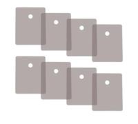 SG Store 100 Dischi Di Mica 28x22x0,12 Mm Adatti A Tutti I Transistor TO264 / TO3PL E Altri