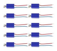 SG Store 10Pcs Micro Motore Vibrazione 4x11mm 3V Adatto per Piccoli Dispositivi Elettronici Apparecchiature di Comunicazione Dispositivi Indossabili