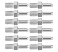 SG Store 12 perni di ricambio per interruttore catena per biciclette, 18,3 mm, in acciaio, compatibile con interruttore catena per bici, strumento di rimozione argento