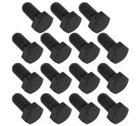 SG Store 15 Pezzi Bulloni Esagonali M10x1,25 Passo Fine Bulloni Esagonali 10,9 Acciaio Legato Per La Produzione Di Giocattoli Applicazioni Industriali Costruzione 20 Mm Nero