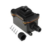 SG Store 1pc 3 ingranaggi Automotive Marine Rocker Interruttore 12V/16A Ad Alta Corrente Interruttore IP68 Impermeabile Scatola di Protezione Del Circuito Interruttore Corrente