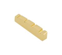 SG Store 1PC 4 Corde In Ottone Basso Chitarra Capotasto 43x9x6mm Pre-scanalato Superiore Capotasto Per Elettrico PB Basso Chitarra Accessori