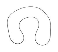 SG Store 1x Cinghia di Ricambio per Giradischi 301x2mm Compatibile con PRO-Ject Elemental Series Giradischi Nero