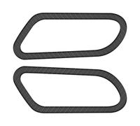 SG Store 2 adesivi protettivi per maniglia in fibra di carbonio, 18 x 7,5 cm, compatibili con VW Scirocco 2009-2016
