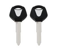 SG Store 2 chiavi vuote per moto, lama non tagliata, scanalatura destra, compatibile con Yamaha YZF R1 R6 YZF600 FZ1 FZ6 MT07/09