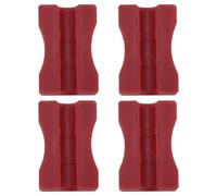 SG Store 2 Paia Di Morsetti Per Freni A Disco Idraulici Per Bici Compatibile con Shimano Compatibile con Avid Compatibile con SRAM Compatibile con Magura Formula Rosso