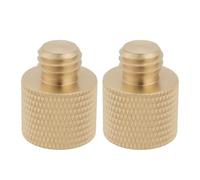 SG Store 2 Pezzi 1/4" Femmina A 3/8" Maschio Di Montaggio Treppiede Fotocamera Vite Riduttore Filettatura Adattatore Per Collegato Con Supporto Luce Treppiede Dispositivi Fotografici
