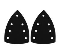 SG Store 2 Pezzi 100x150x150mm 7 Fori Triangolari Autoadesivi Floccanti Compatibile Con Bosch Levigatrice Triangolare