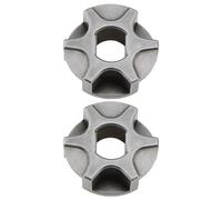 SG Store 2 Pezzi 3/8 "Motosega Pignone Spline Apertura 9mm Guida Integrata Ingranaggio Motosega Parti Di Ricambio Elettrico Compatibile Con Makita DUC254 DUC204