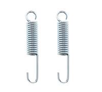 SG Store 2 pezzi 90 millimetri di lunghezza del cavalletto del motociclo Kick Side Stand Molla di Metallo Cavalletto Ritorno Molla di Ricambio per Moto