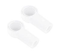 SG Store 2 pezzi Auto Top Push Rod Joint End Cap di Ricambio 98656127902 Compatibile con Porsche Boxster 986 987 Staffa di Supporto Superiore Push Rod Giunto a Sfera Adattatori Bianco