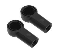 SG Store 2 pezzi Auto Top Push Rod Joint End Cap di Ricambio 98656127902 Compatibile con Porsche Boxster 986 987 Staffa di Supporto Superiore Spinta Rod Giunto a Sfera Adattatori Nero