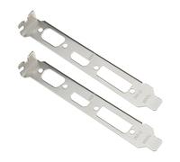 SG Store 2 Pezzi Staffe per Profilo A Tutta Altezza per HDMI DVI VGA Scheda Grafica Video Componenti di Ricambio per Case del Computer 12x1,8 Cm