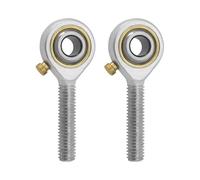 SG Store 2 Pz M6x1.0 Cuscinetto Terminale Sferico Giunto A Rosetta POS6 Connettore Filettato Maschio Destro Giunto Autolubrificato Cuscinetto Con Controdadi