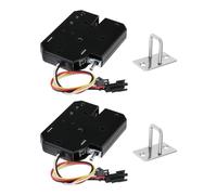 SG Store 2 Set Armadietti Di Controllo Elettrico Serratura Magnetica DC 12V 2A Di Blocco 25,5 Mm Per Sistema Di Controllo Accessi Porta Piccola Serratura Per Armadietto