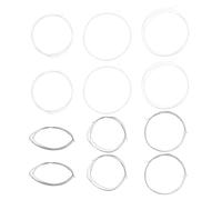 SG Store 2 Set C102 Corde Per Chitarra Classica Corde Per Chitarra In Nylon Trasparente Tensione Normale Compatibili Con La Maggior Parte Delle Chitarre Classiche