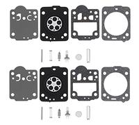 SG Store 2 Set Carburatore Carb Rebuild Kit Di Riparazione Guarnizione Diaframma Compatibile Con HUSQVARNA 240 236 235 435 Compatibile Con JONSERED CS2238 CS2234 Motosega