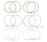 SG Store 2 Set Corde Per Chitarra Corde Per Chitarra Acustica EJ16 Corde Per Chitarra Avvolte In Bronzo Fosforoso Calibro Di Luce Personalizzato 12-53 Per Chitarra A 6 Corde