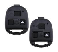 SG Store 2 set di chiavi distanza per auto con 3 pulsanti in gomma pad interruttori compatibili con FJ Cruiser LandCruiser LandCruiser Colorado GX LX RX Keyless Entry Key Fob