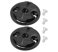 SG Store 2 Set Di Supporto Per Computer Da Bici Base Fissa Supporto Per Cronometro Base Di Fissaggio Per Quadrante Del Sedile Maschio Fisso Compatibile Con GARMIN 32x29x2mm Nero