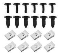SG Store 2 set di viti per arco ruota paraurti auto kit N90775001 N90959101 N90833801 per A3 A4 B6 A6 C5 copertura paraurti copertura paraspruzzi vite U dado kit