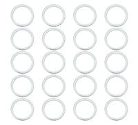 SG Store 20 Pezzi Anello Di Riduzione Per Lama Per Sega Circolare 25,4x20x1mm