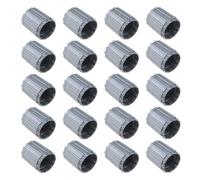 SG Store 20 Pezzi Copertura Antipolvere per Valvola Pneumatici in Plastica Grigia TPMS Adatta per Auto, Moto, Biciclette e Veicoli Elettrici