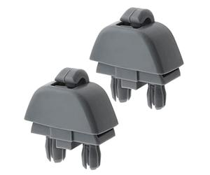 SG Store 2PCS Auto Parasole Clip fermo gancio staffa gancio 6RD857561Y20 1S0857561Y20 4F0857563 Compatibile con A6 A6 QUATTRO A3 A4 A4 QUATTRO S4 S6