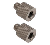 SG Store 2x Adattatore Per Antenna Telescopica M10x1,5 Femmina A 3/8x24 UNF Maschio Da Utilizzato Per Collegare La Base Dell'antenna Magnetica CB