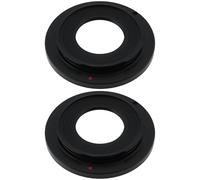 SG Store 2x Anello Adattatore Per Fotocamera In Alluminio Compatibile Con Sony NEX-3 NEX-C3