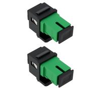 SG Store 2X Modulo Adattatore in Fibra Ottica SC-SC APC Accoppiatore Simplex Monomodale Jack Keystone