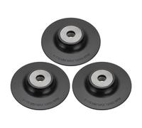 SG Store 3 cuscinetti di supporto in plastica per smerigliatrice angolare, diametro 115 mm, compatibile con smerigliatrice angolare M14 con filettatura interna, BF255-AW