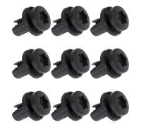 SG Store 30 x 6 mm Torx testa nylon Trim clip compatibile con Audi A1 A3 7L6868307 rivetto di fissaggio in plastica