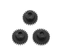 SG Store 3Pcs RC Pignone Gear 32P 5mm Mod 0.8 Pignone Gear Set 23T 25T 27T 40CRO Pignone in Acciaio Cromato Motore Gear Adatto per 32 Pitch RC Auto Camion Spur Gear
