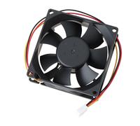 SG Store 3Pin Dual Ball Inverter Fan 8025 Ventola di Raffreddamento KD2408PTBX-6A 24V 4.3W per Computer