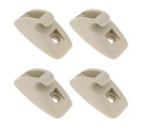 SG Store 4 clip di supporto per aletta parasole per auto, 191857559, compatibile con Volkswagen Golf 1974-1991, beige