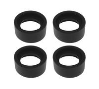 SG Store 4 Pezzi 2 Paia 32-36mm Copri Oculare Oculare Coppe Oculari Binoculari Coppe Di Protezione Accessorio Per Microscopio Stereo Per Microscopio Stereo Gomma Morbida Angolo Piatto