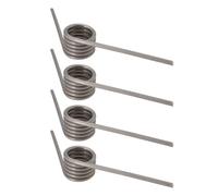 SG Store 4 Pezzi 304 Molla Di Torsione In Acciaio Inossidabile 2mm Di Diametro Del Filo 15mm Di Diametro Esterno 122° Di Deflessione Adatta Per Caminetti Con Porte Scorrevoli