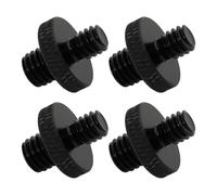 SG Store 4 Pezzi Adattatore Per Supporto Microfono UNC 1/4-20 Maschio A Vite Maschio M8 Per Fotocamera 16x7x4mm