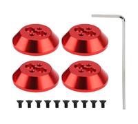 SG Store 4 Pezzi Coprimotore In Lega Di Alluminio Coprimotore Protettivo Tappo Compatibile Con DJI Avata 2 Drone Tappo Protettivo Antipolvere E Impermeabile Rosso