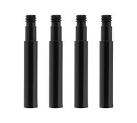 SG Store 4 Prolunghe Per Valvole Presta Da 40 Mm In Lega Di Alluminio Per Biciclette Bici Da Strada E Mountain Bike Sostituzione Valvole Nero