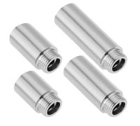SG Store 4 PZ Tubo Di Prolunga Per Soffione Doccia In Acciaio Inossidabile G1/2 Filettatura Maschio A Femmina Raccordo Prolunga Per Soffione Doccia Per Bagni Camper Piscine All;Aperto
