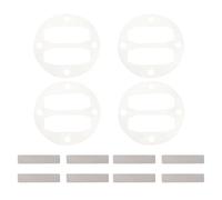 SG Store 4 Sets Valvola Lamellare Con Guarnizione In Alluminio Per Testata Del Compressore d'Aria Include 4 Guarnizioni In Alluminio 73 mm Valvola 10x47 mm Per Parti Compressore Pneumatico Centrale