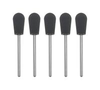 SG Store 5 Pezzi 3/32 Punte Per Lucidatura In Gomma 10x17x50 Mm Per Manicure E Lucidatura 120#