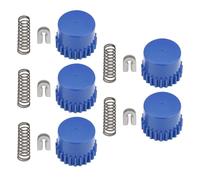 SG Store 5 Set Kit Di Molle Per Manopole Battuta Della Testina Decespugliatore Compatibile Con Husqvarna T25 T25B T25BB OE 537338701 Pulsanti Paraurti+Molle+Maniche Ad Occhiello