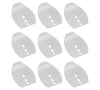 SG Store 50Pcs Originale In Acciaio Inox Nuoto Jig Dancer Lame Chatterbait Lame Spinner Lame Acqua Dolce Acqua Salata 28.9x23mm Spessore 0.5mm