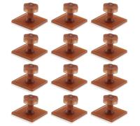 SG Store 56 fibbie per zanzariere per finestre, con copertura a vite, autoadesive, per zanzariere, finestre, fai da te, tende, zanzariere (20 x 20 x 13 mm)