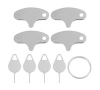 SG Store 8 Pezzi Strumento Chiave Campanello Compatibile Con Blink Compatibile Con Eufy Perno A Testa Piatta E Perno A Testa Appuntita Con Portachiavi Strumento Sostituzione Rimozione Campanello