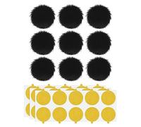 SG Store 9 Pezzi Microfoni Lavalier/Risvolto Mini Parabrezza Con Nastro Biadesivo Microfono Parabrezza Accessori Per Registratori Radio Traduttori